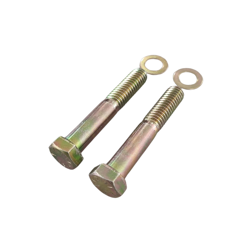STEERING BOX TO AXLE CLAMP BOLT  KIT (STEEL)