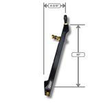 TORSION ARM RIGHT REAR - 10" [D1, PMP, PACE, TEN-J & ETC]