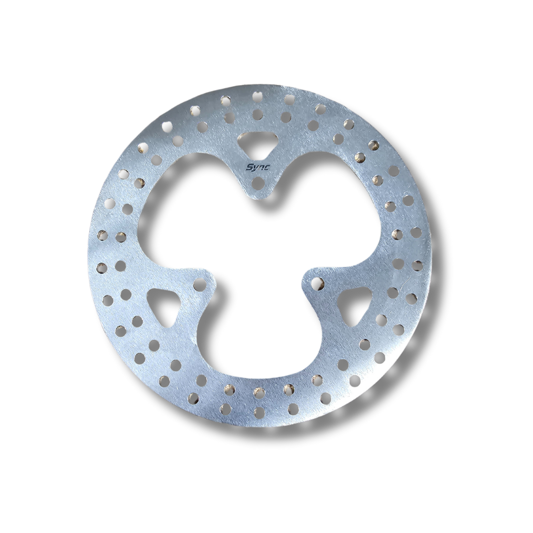 BRAKE ROTOR - FRONT TITANIUM & STEEL [SUIT SYNC & HYPER HUBS]