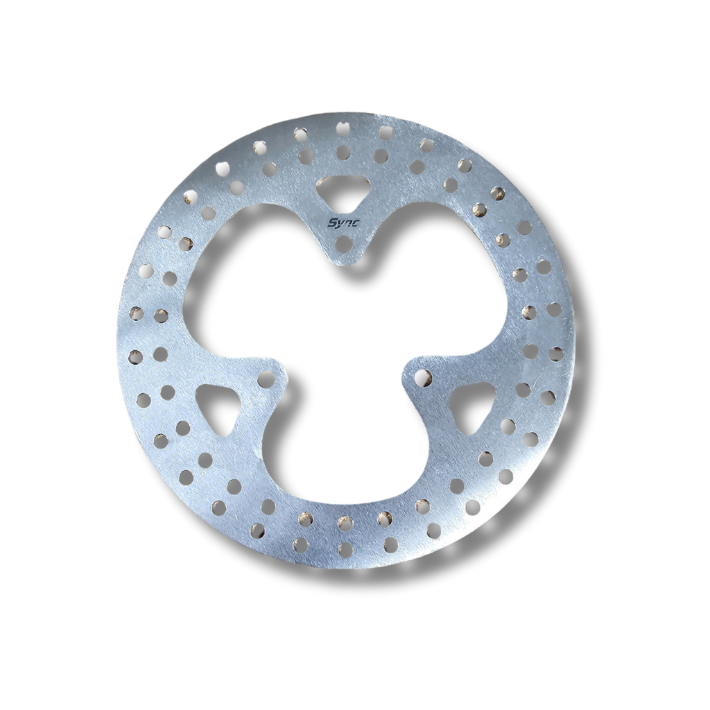 BRAKE ROTOR - FRONT TITANIUM & STEEL [SUIT SYNC & HYPER HUBS]