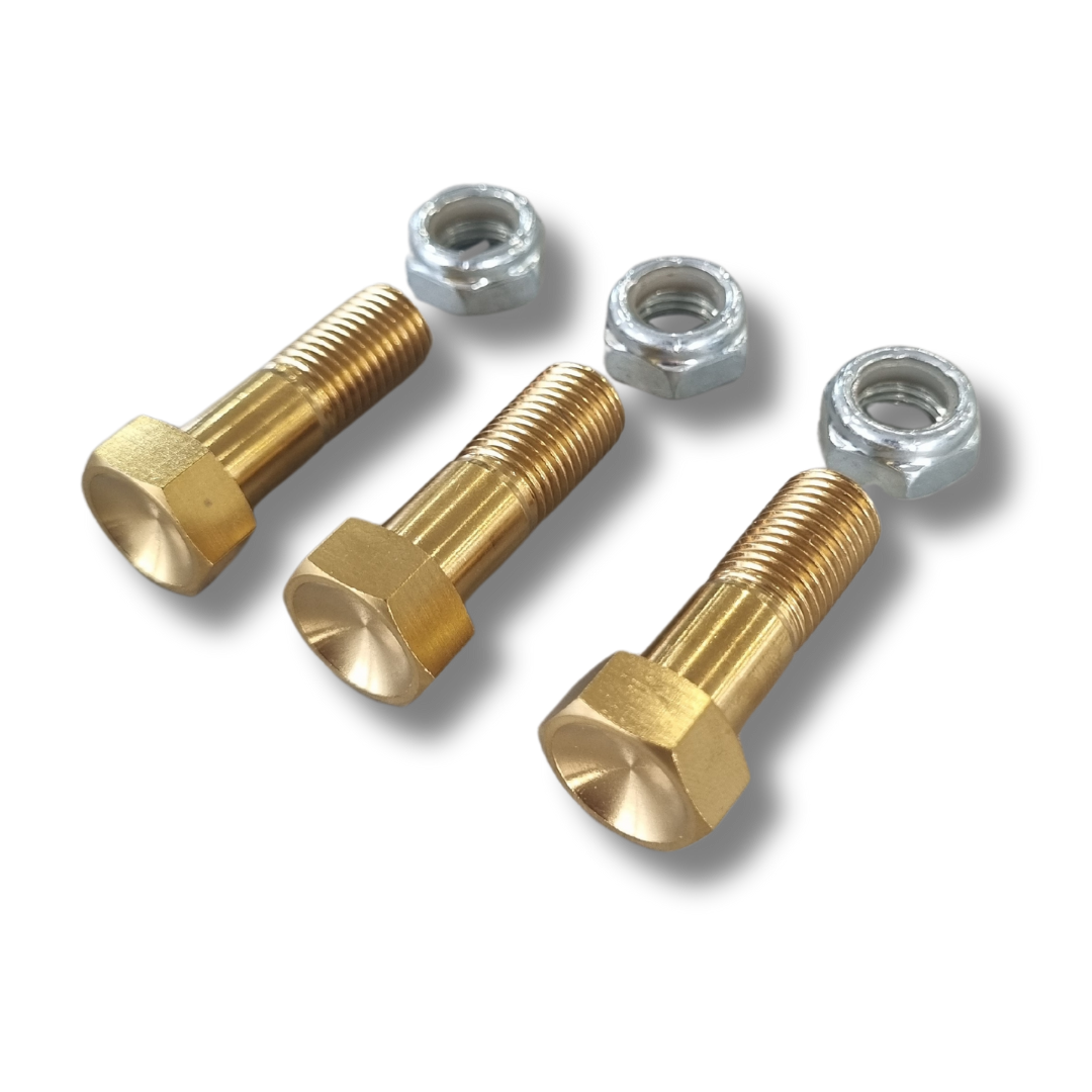Synchronizing Rod FRONT RADIUS ROD TO FRONT AXLE BOLT KIT - TI [7/16