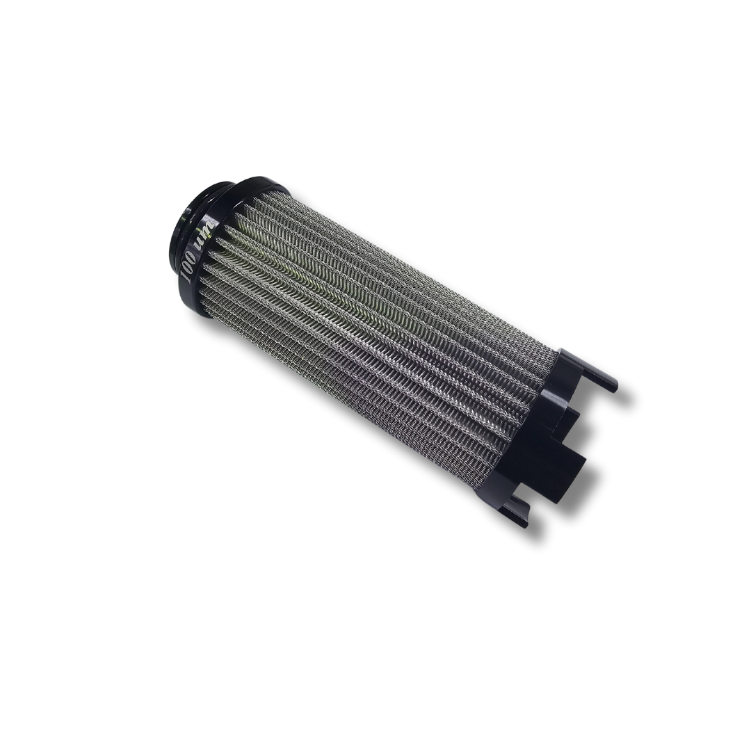 FUEL FILTER WITH BALL VALVE SHUT OFF [100 MICRON]