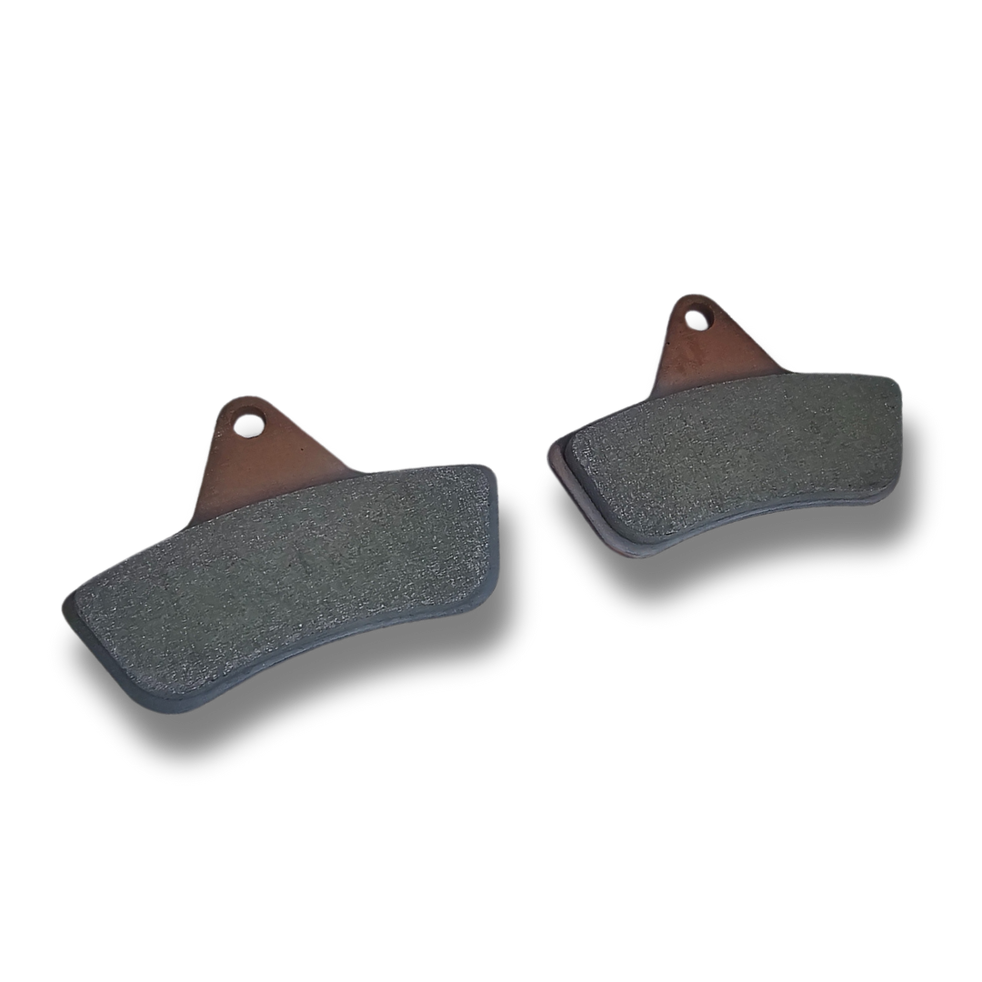 BRAKE PAD PAIR - FRONT TITANIUM OR STEEL