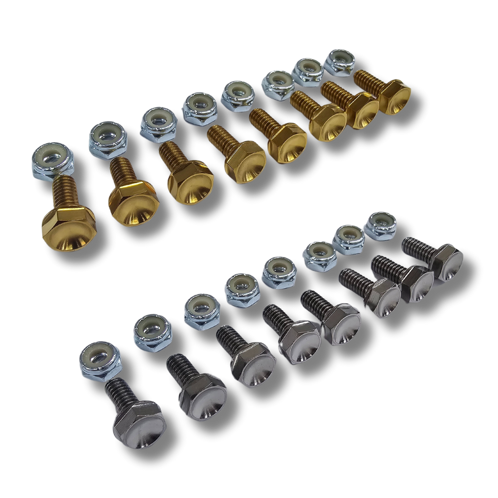 FRONT WHEEL CENTRE FASTENER KIT - TITANIUM