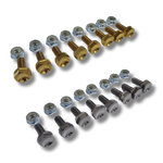FRONT WHEEL CENTRE FASTENER KIT - TITANIUM