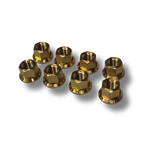 EXHAUST FLANGE NUT KIT M8