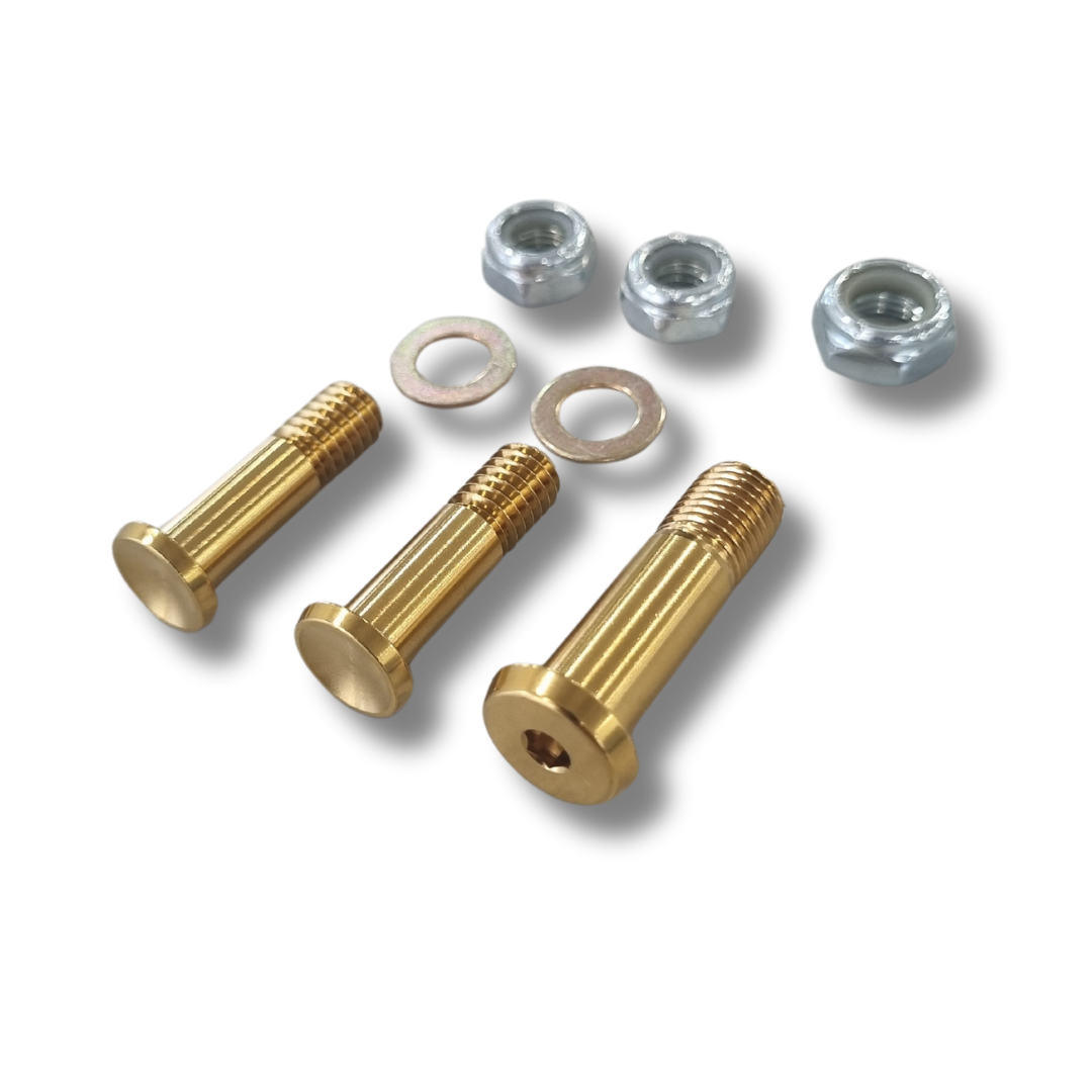 JACOBS LADDER PIN KIT - TITANIUM GOLD OR SILVER