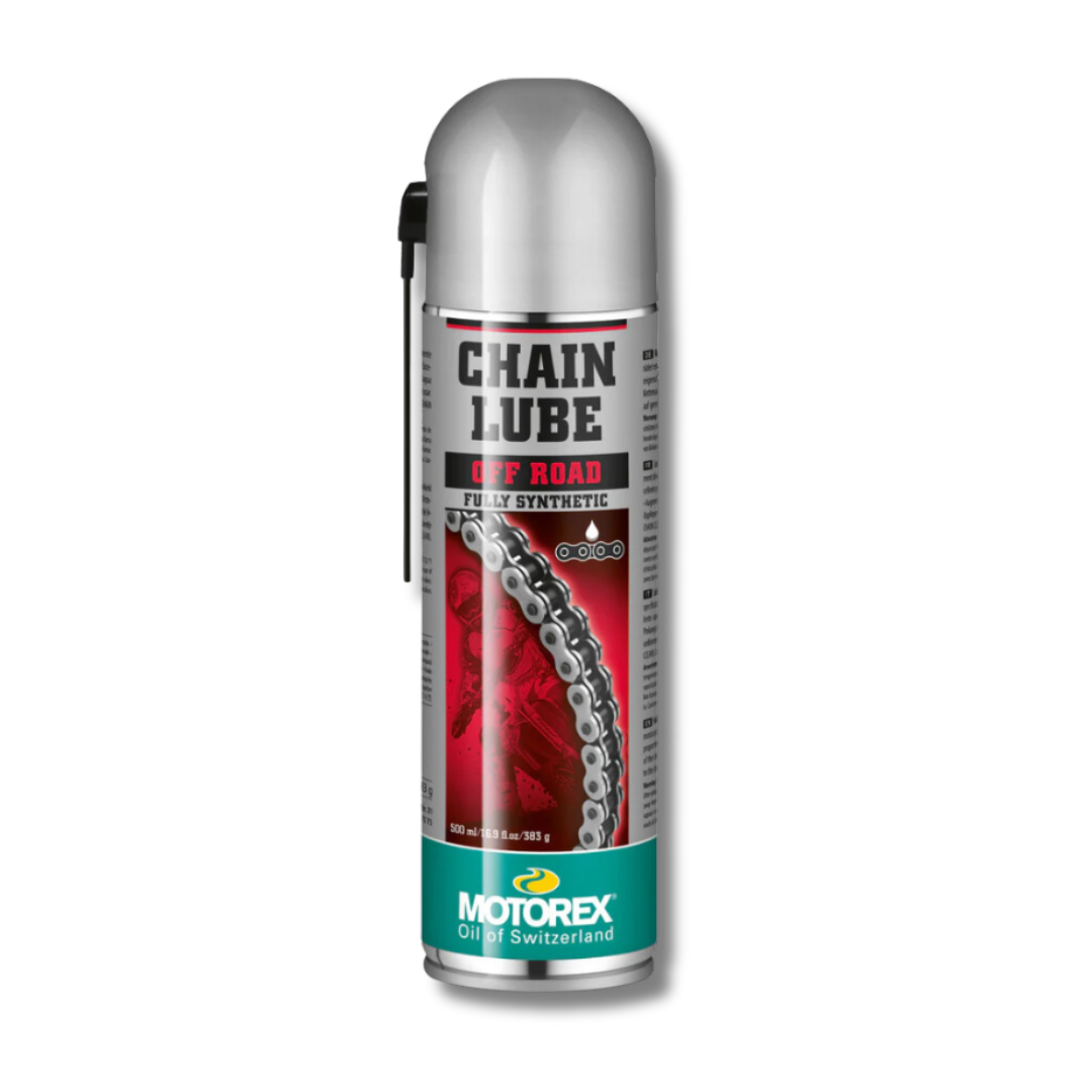 MOTOREX 500ML OFFROAD DIRT 622 RED CHAIN LUBE SPRAY