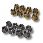 EXHAUST FLANGE NUT KIT M8
