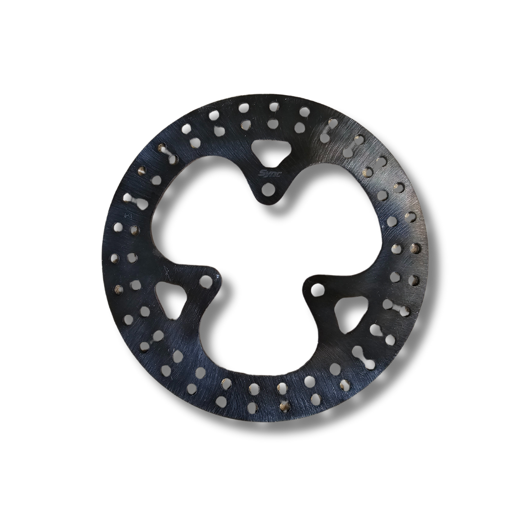 BRAKE ROTOR - FRONT TITANIUM & STEEL [SUIT SYNC & HYPER HUBS]