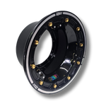 WHEEL HALF - WITH BEADLOCK & MUDCOVER BLACK