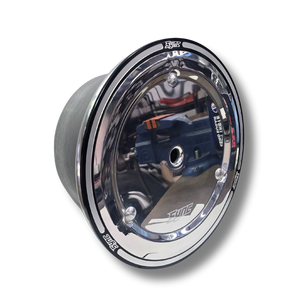 WHEEL HALF - WITH BEADLOCK & MUDCOVER POLISHED